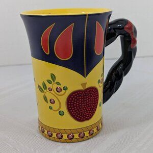 Walt Disney Theme Park Snow White 5 Inch Collector's Mug with Red Rhinestones